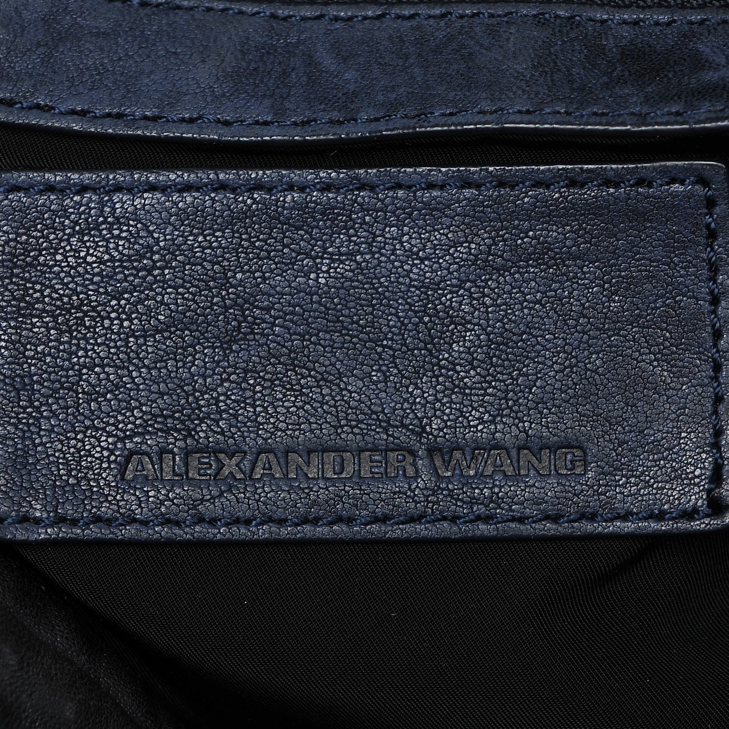Pebbled Lambskin Rocco Navy