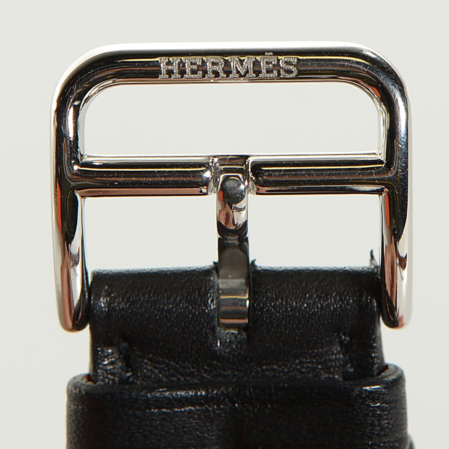Hermes Stainless Steel Barenia 33mm Cape Cod Quartz Watch Noir 21 of 22