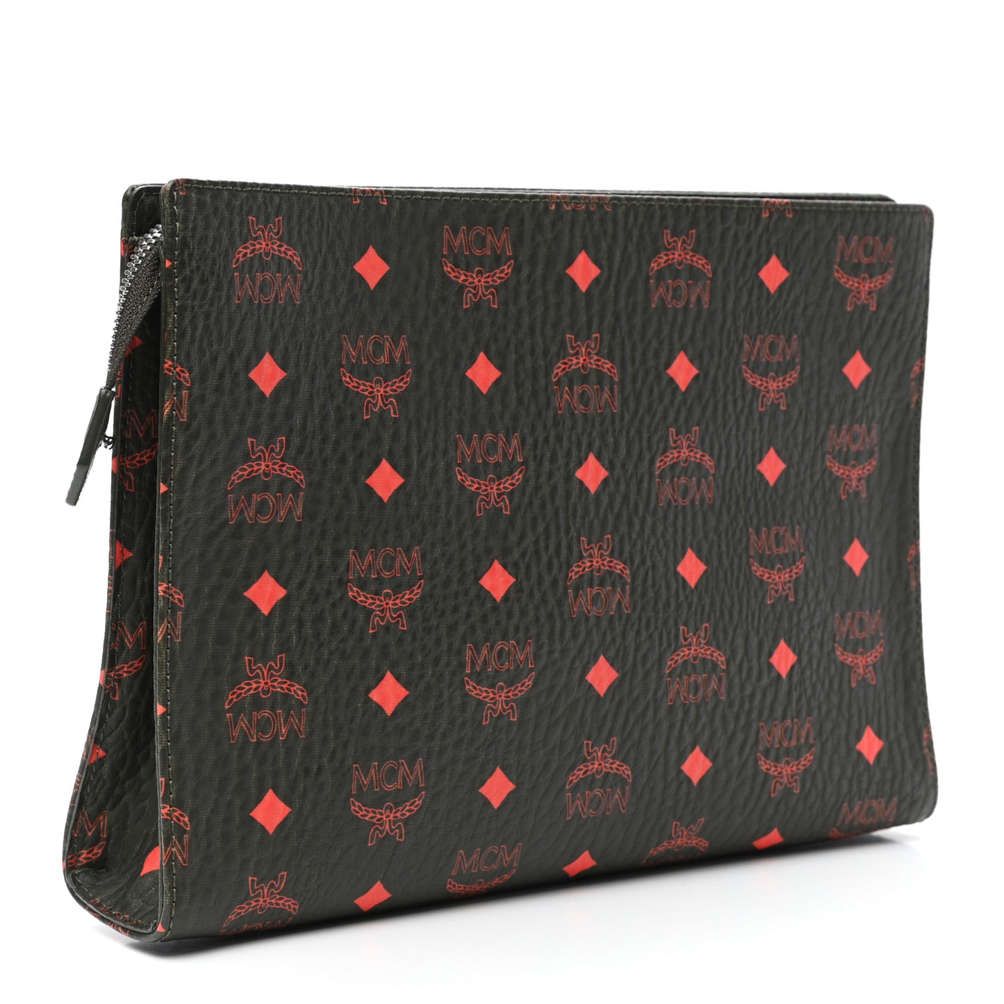 Visetos Medium Zip Pouch Winter Moss