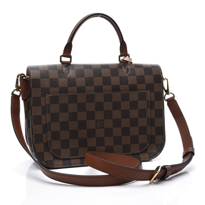 Louis Vuitton Damier Ebene Beaumarchais Venus Pink 2 of 11