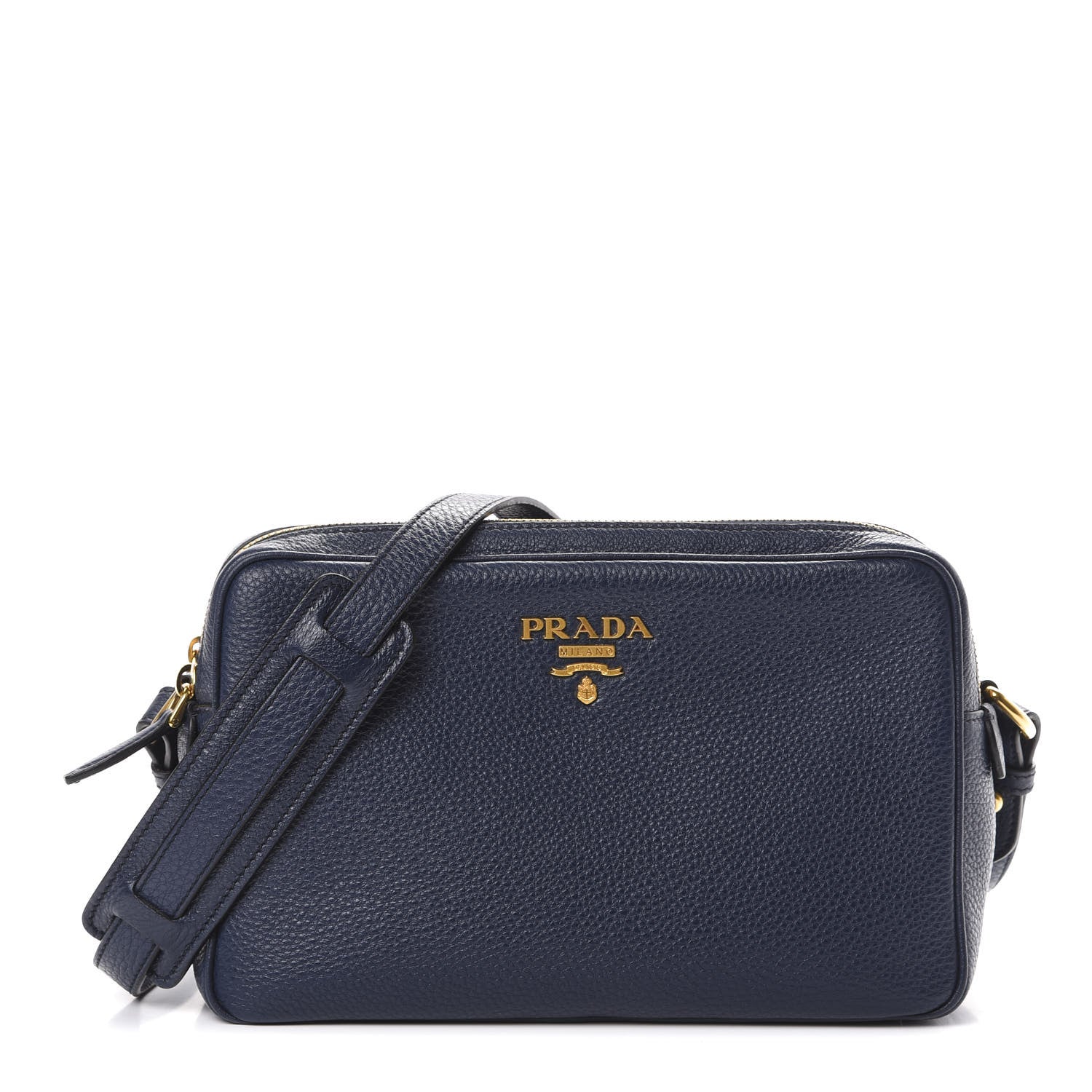 Prada Vitello Phenix Camera Bag Baltico 1 of 10