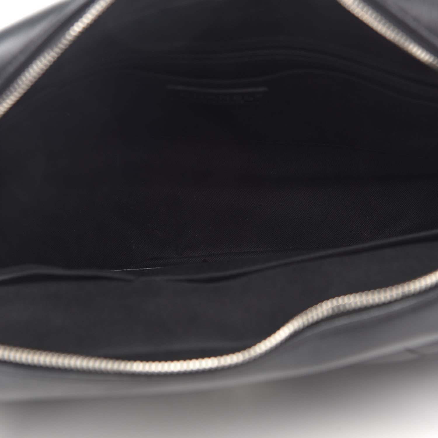 Chanel Lambskin Quilted Bowler Flap Shoulder Bag Black 4 of 9