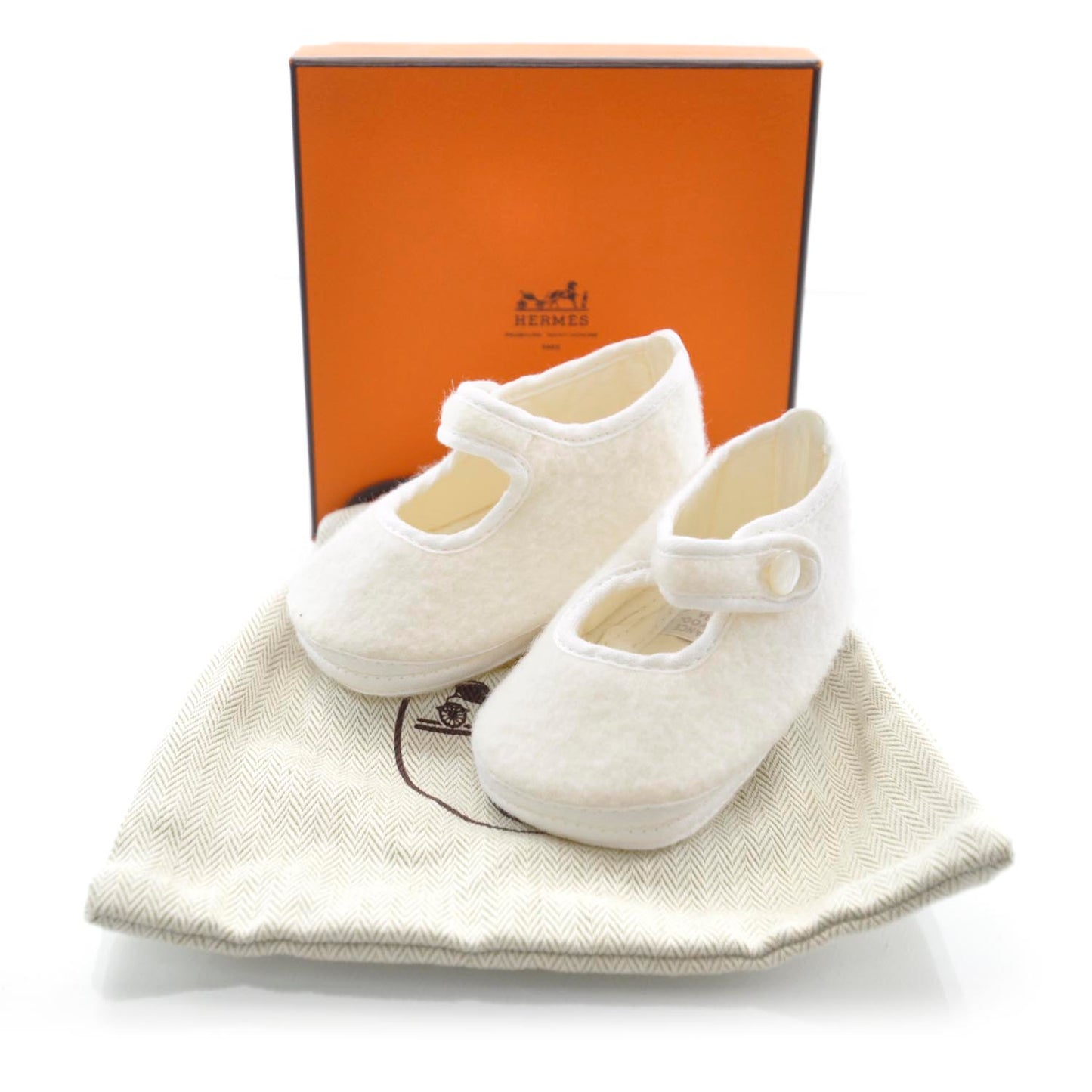 Wool Angora Baby Shoes