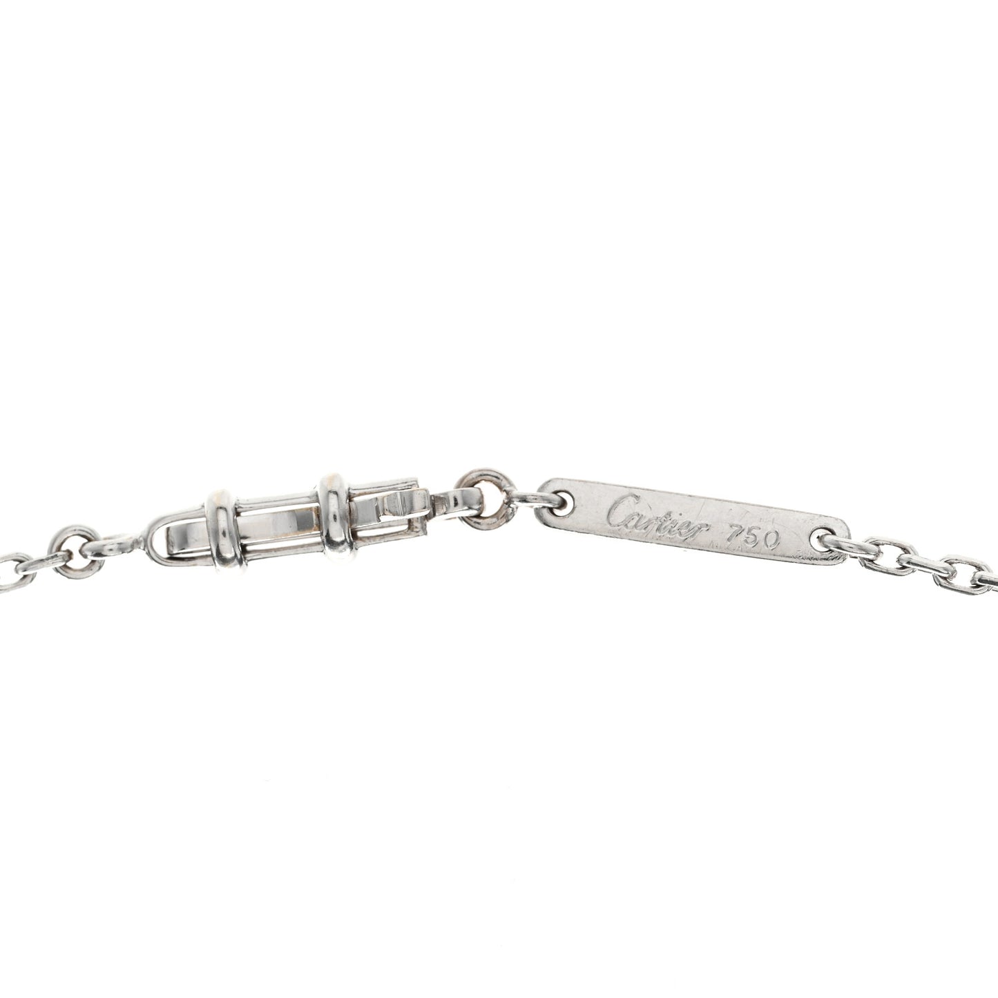 18K White Gold Diamond .25ct 1895 Pendant Necklace