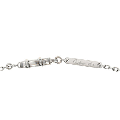 Cartier 18K White Gold Diamond .25ct 1895 Pendant Necklace 4 of 5