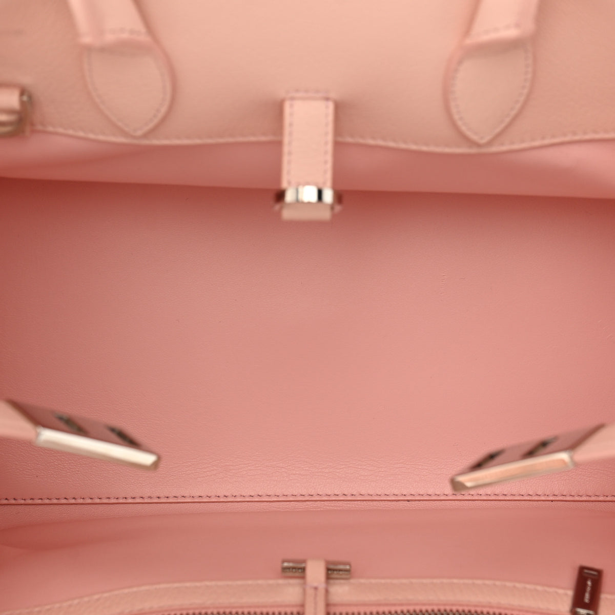 Calfskin Medium Hug Bag Pink