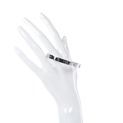 Cartier 18K White Gold LOVE Bracelet 17 2 of 7