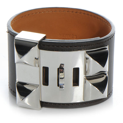 Hermes Chamonix Collier de Chien CDC Bracelet Chocolate 4 of 7