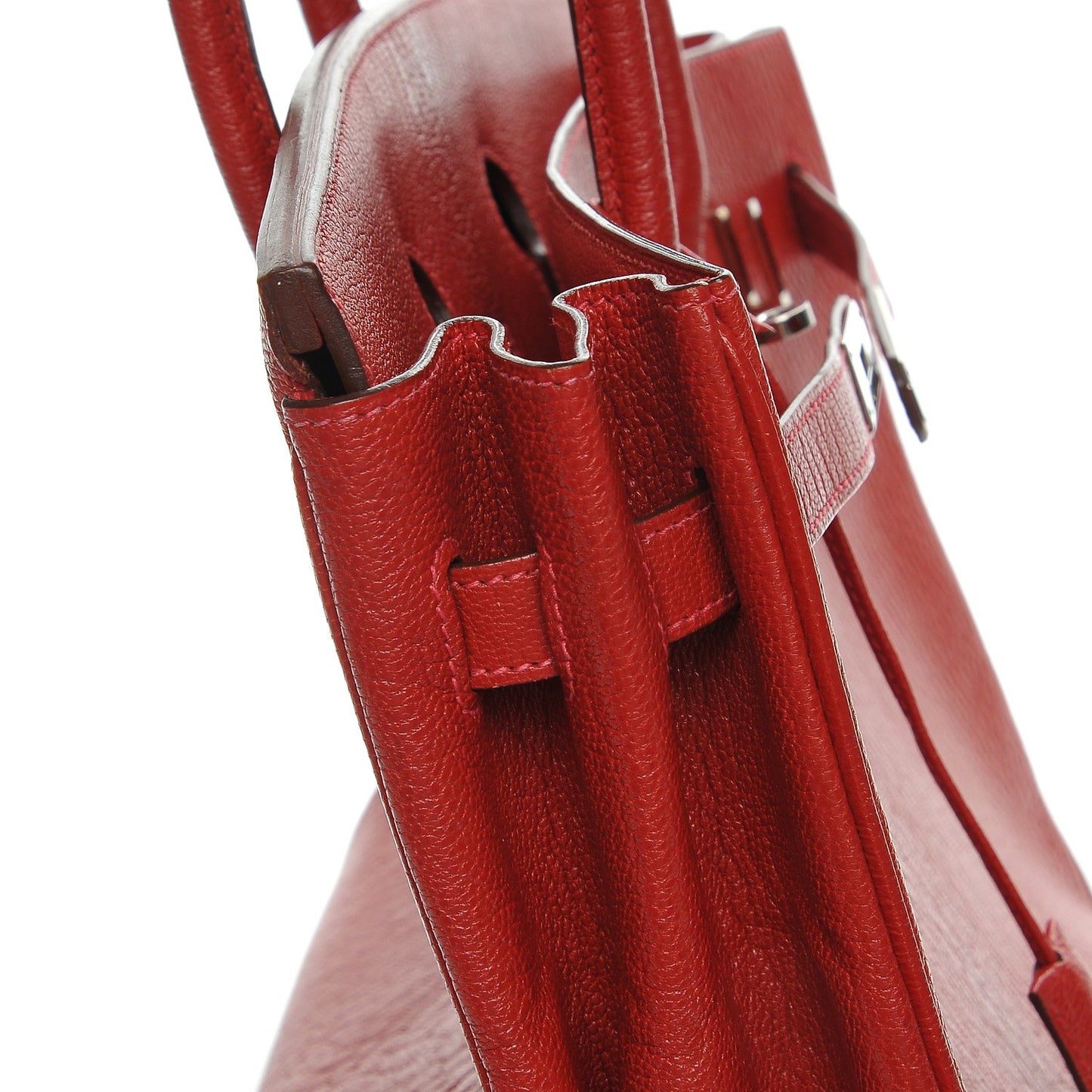 Chevre de Coromandel Birkin 35 Rouge Vif