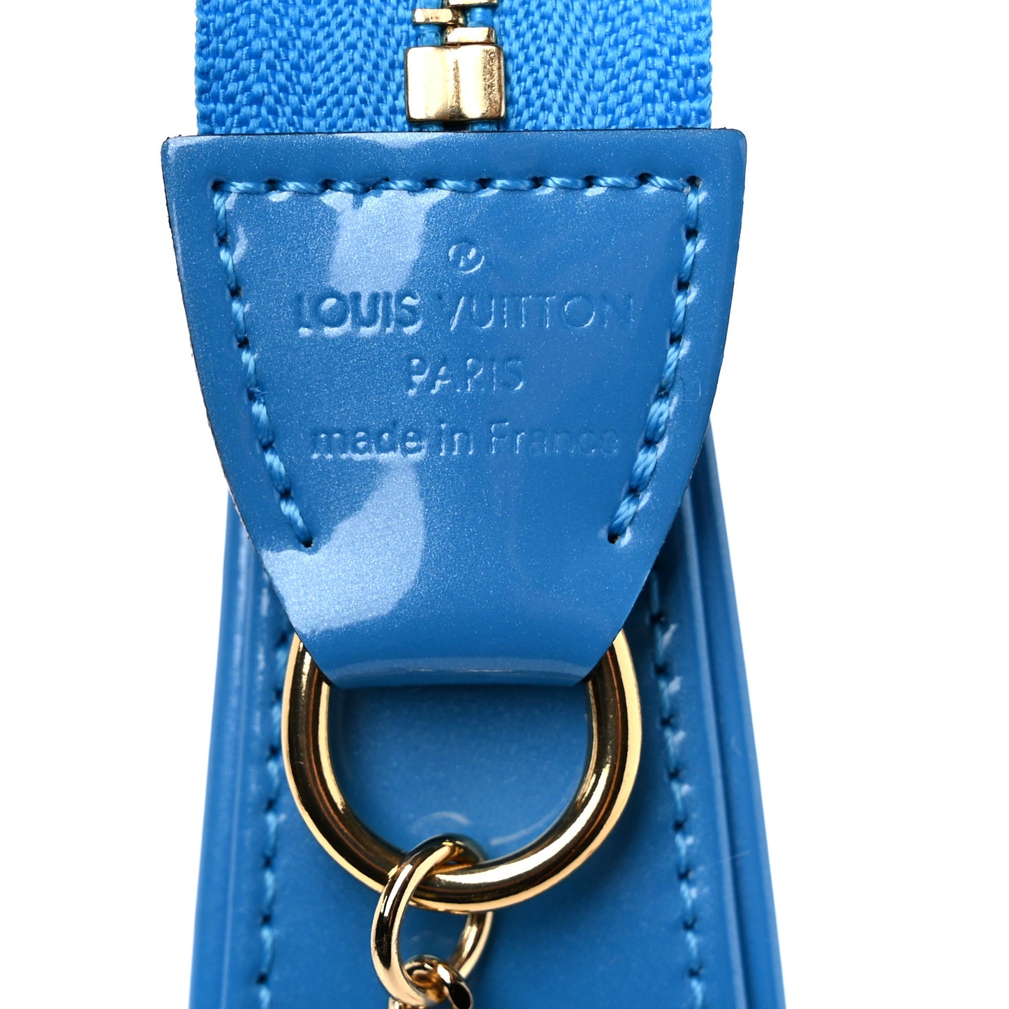 Vernis Valentine Mini Pochette Accessories Baby Blue Neon
