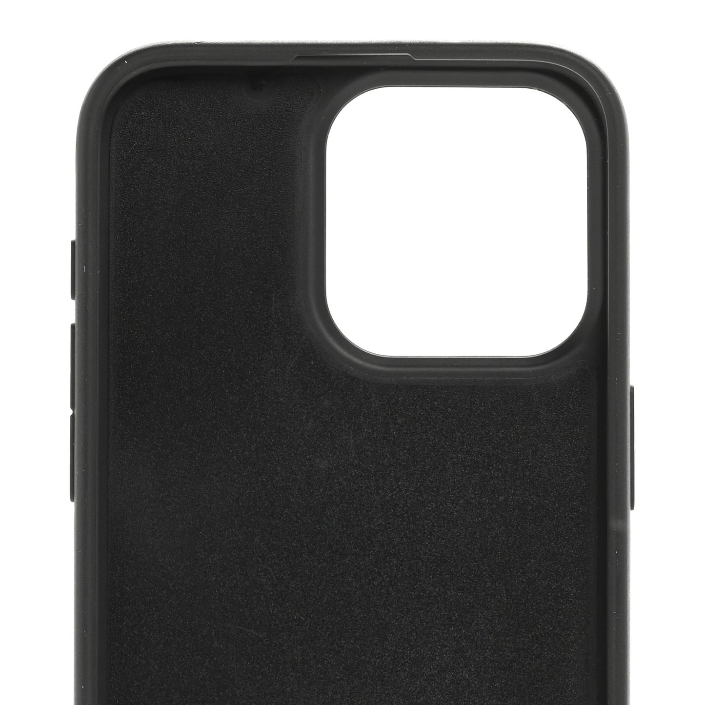 Saffiano Metal iPhone 13 Pro Max Case Black