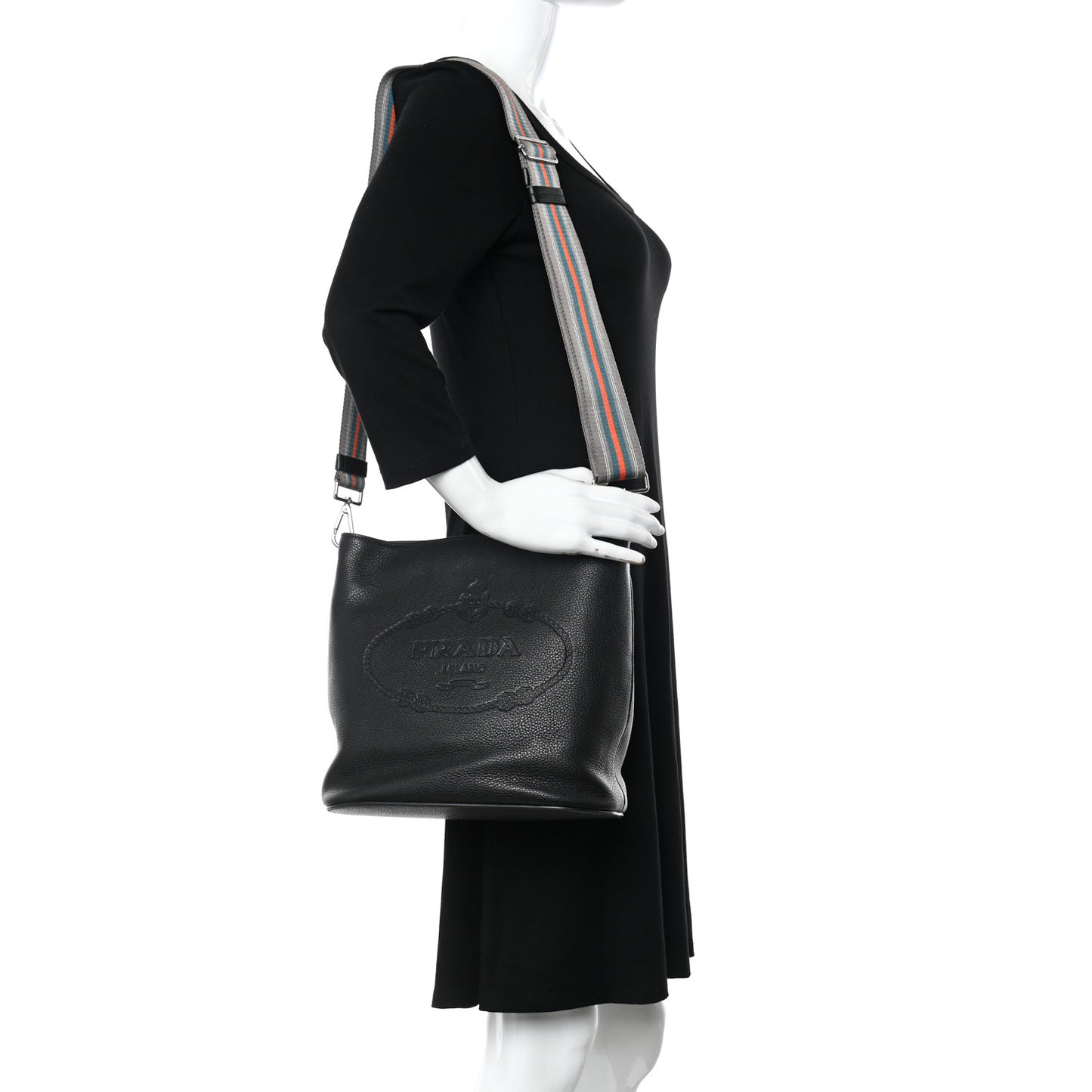 Vitello Phenix Logo Hobo Black