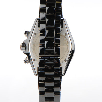 Chanel Stainless Steel Ceramic 41mm J12 Chronograph Automatic Watch Black 3 of 3