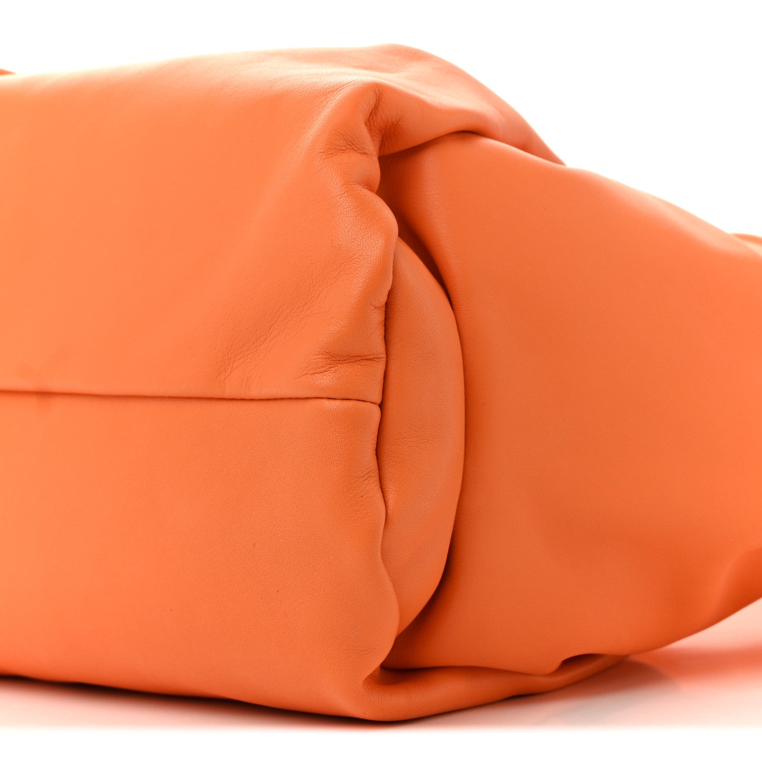 Bottega Veneta Smooth Butter Calfskin Small The Shoulder Pouch Light Orange 18 of 21