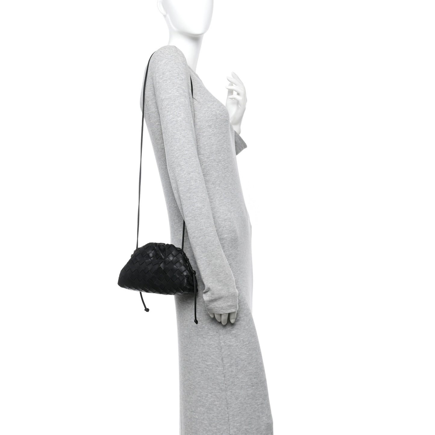 Nappa Intrecciato The Mini Pouch Black
