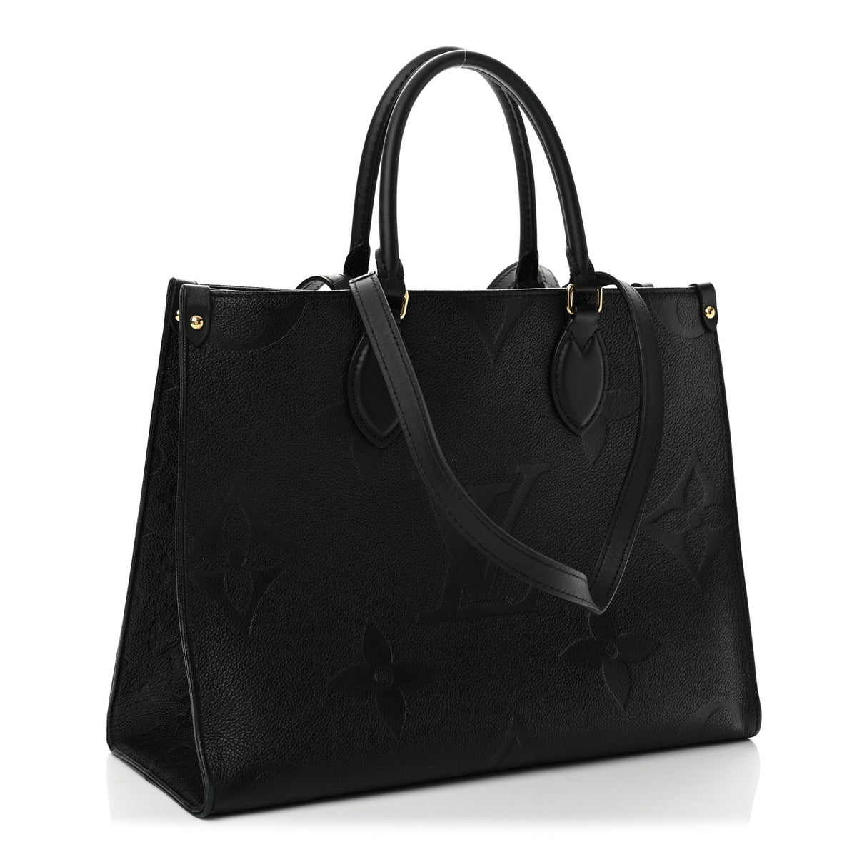 Louis Vuitton Empreinte Monogram Giant Onthego MM Black 3 of 13