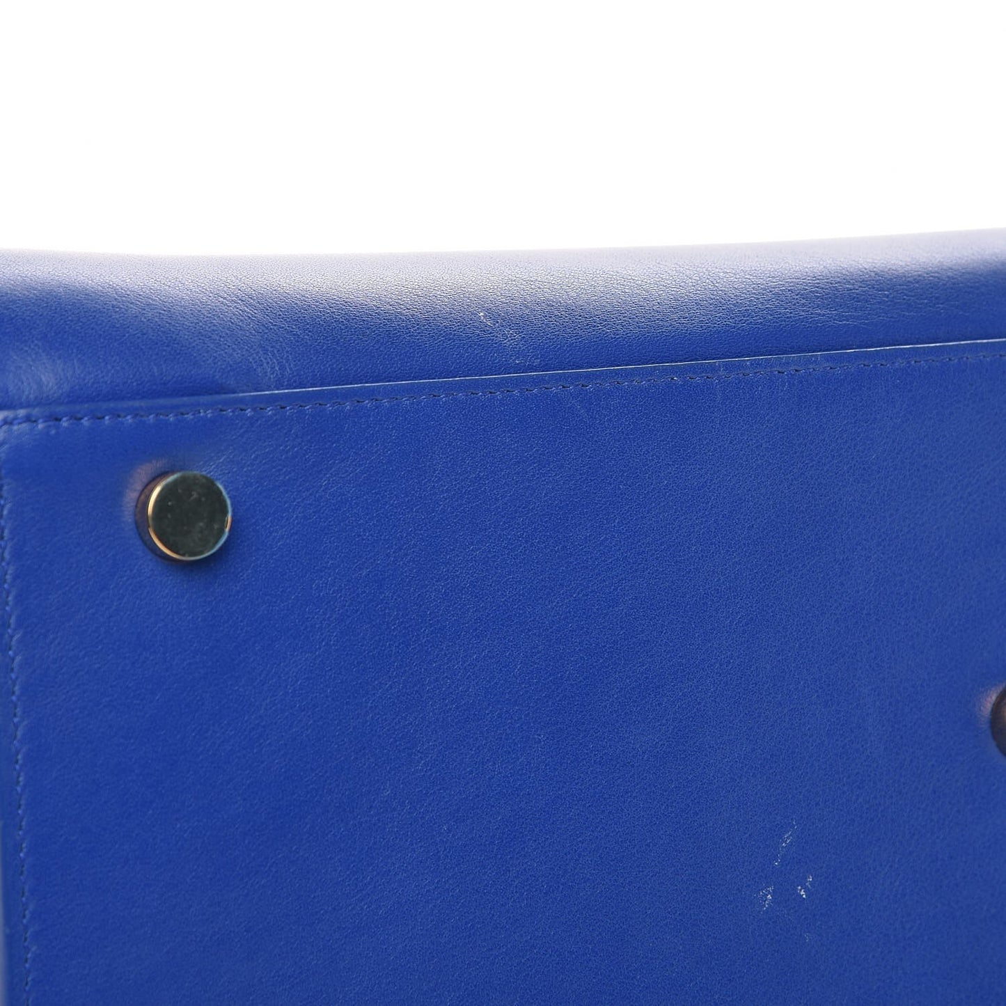 Calfskin Small Sac De Jour Blue Majorelle