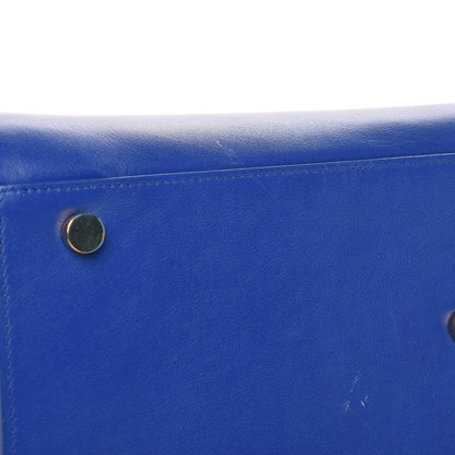 Saint Laurent Calfskin Small Sac De Jour Blue Majorelle 11 of 19