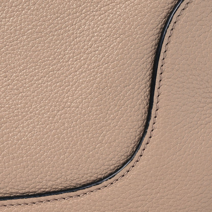 Prada Vitello Phenix Zippered Messenger Hobo Cammeo 8 of 13