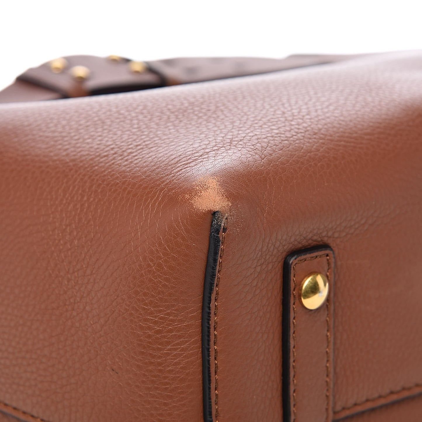 Soft Grain Calfskin Medium Belt Bag Tan