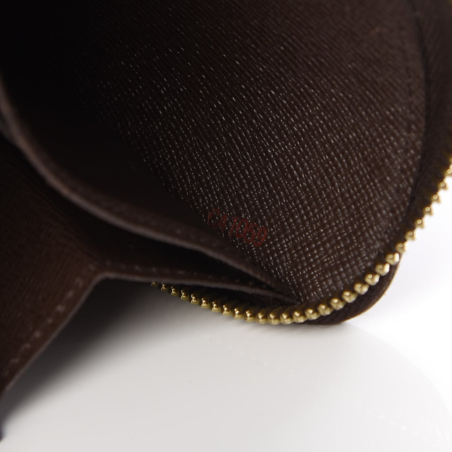 Damier Ebene Zippy Wallet