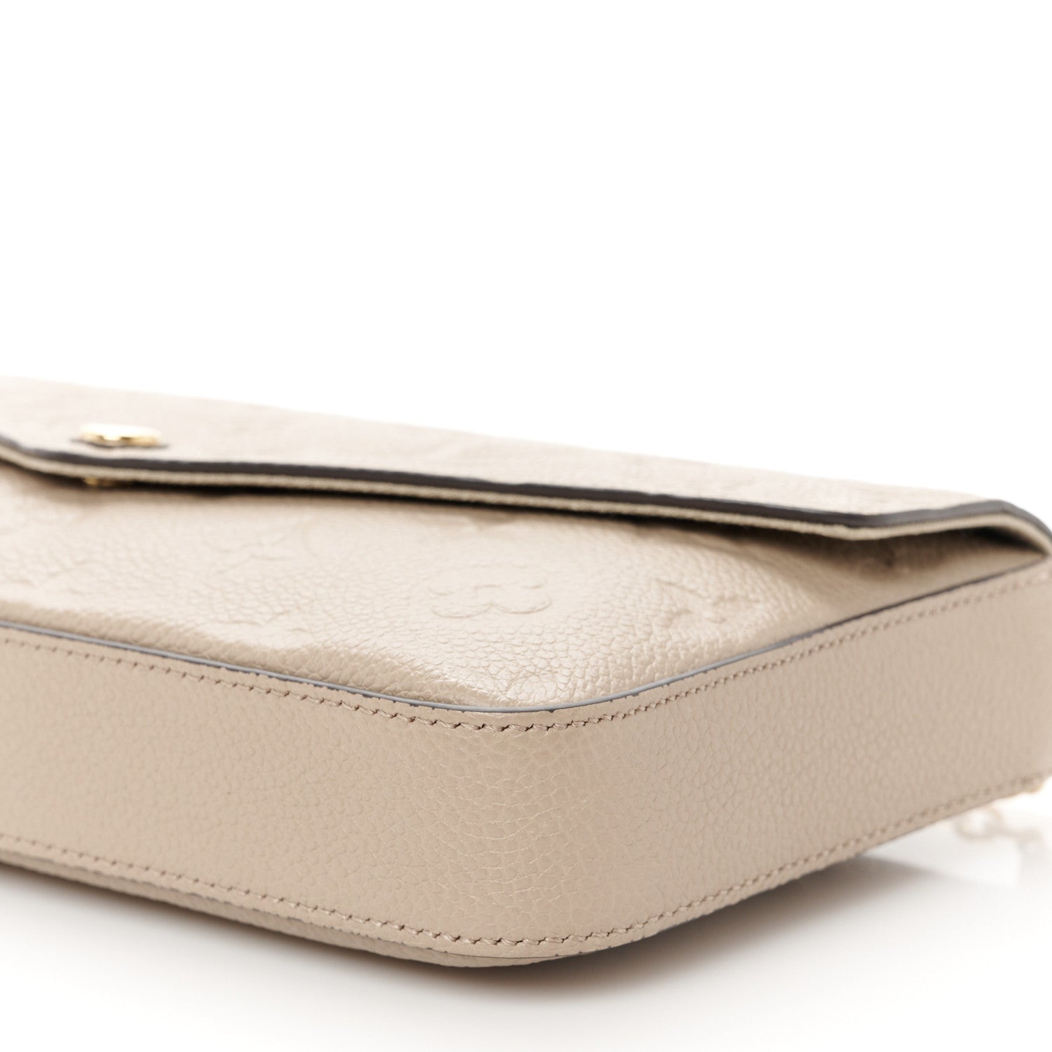 Louis Vuitton Empreinte Pochette Felicie Chain Wallet Tourterelle 14 of 14