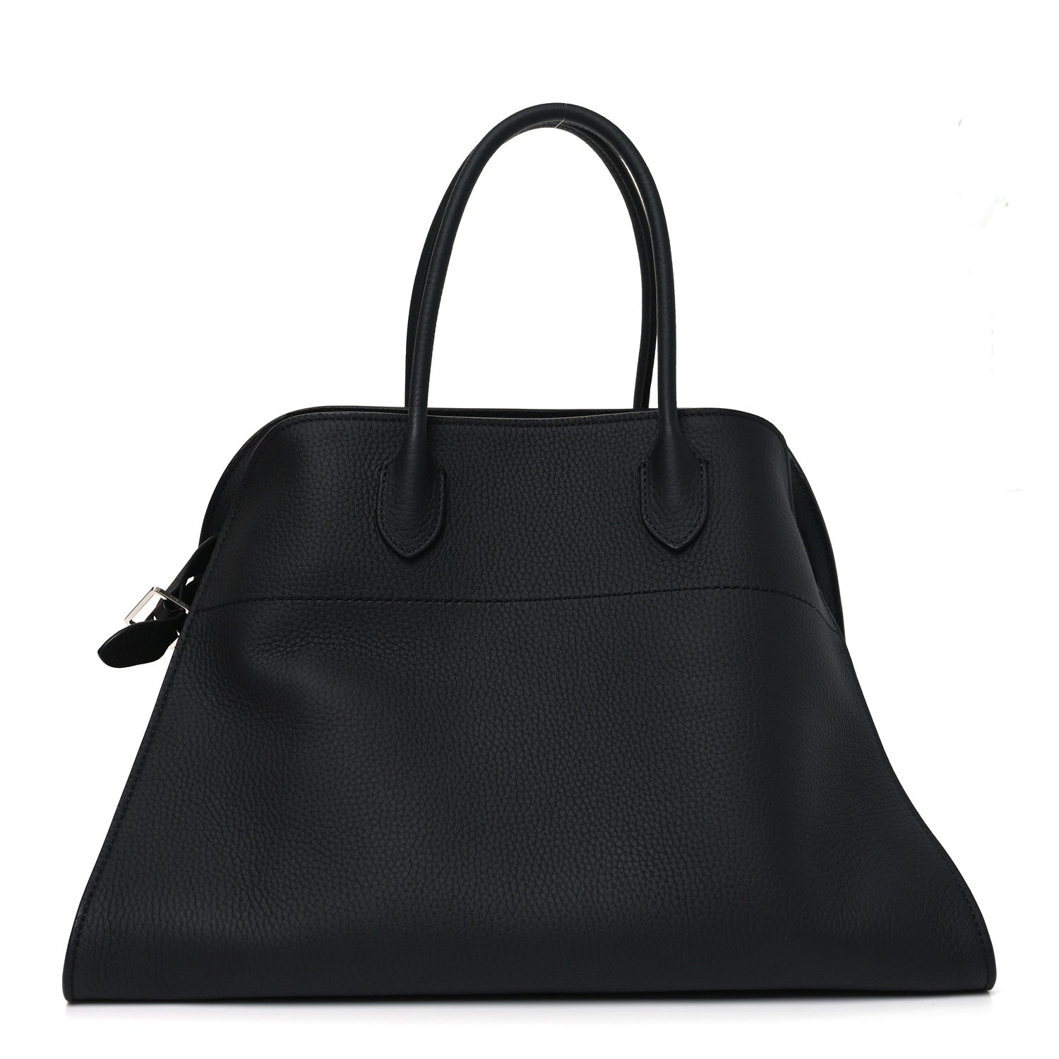 The Row Matte Grained Calfskin Soft Margaux 15 Black 1 of 9