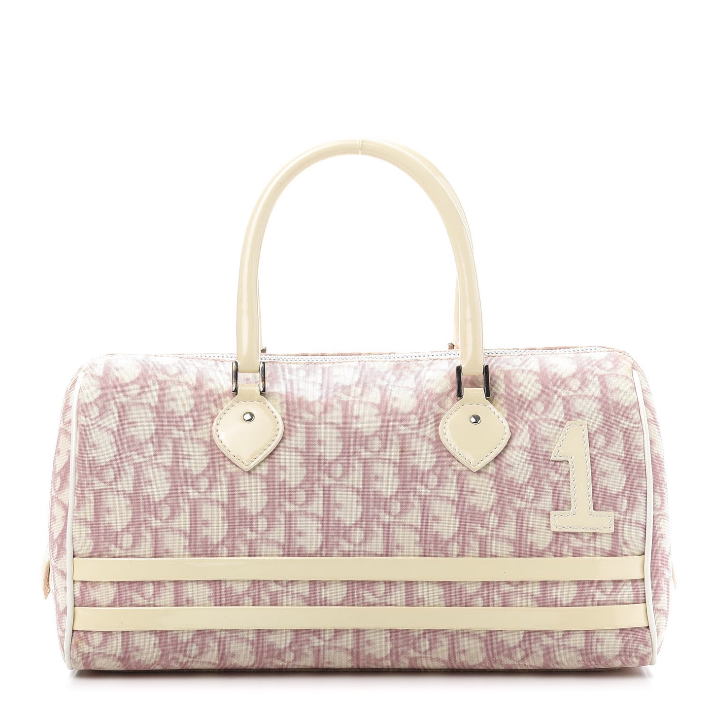 Monogram Girly Boston Pink