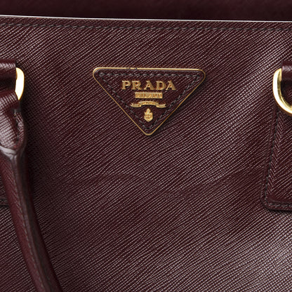 Prada Saffiano Lux Large Tote Granato 9 of 10