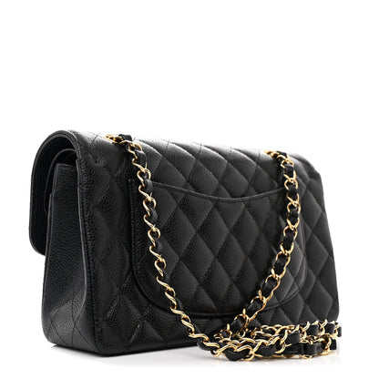 Chanel Caviar Quilted Small Double Flap Black 3 of 12