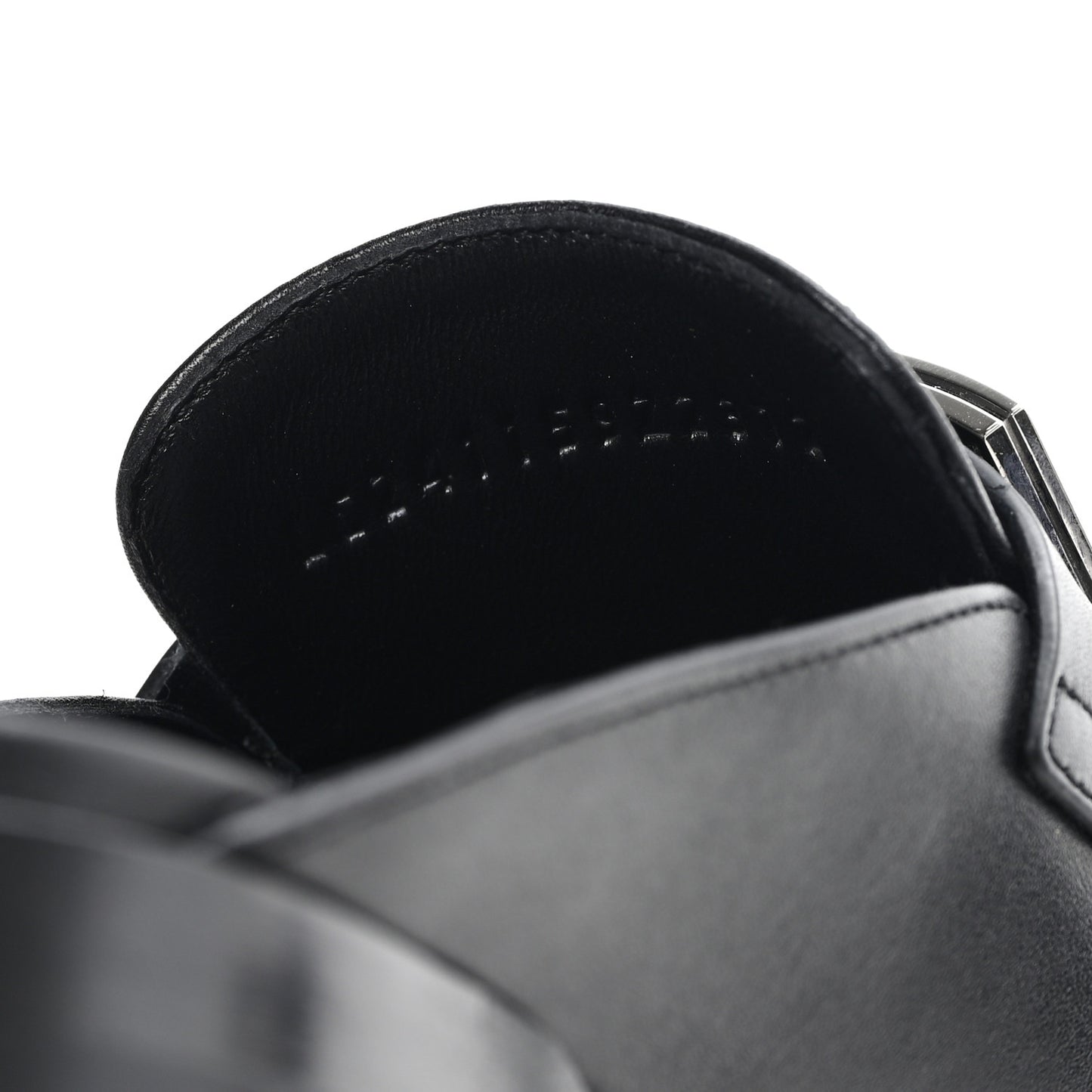 Calfskin Iota Mules 35 Black