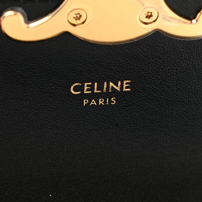 Celine Shiny Calfskin Mini Triomphe Black 7 of 7