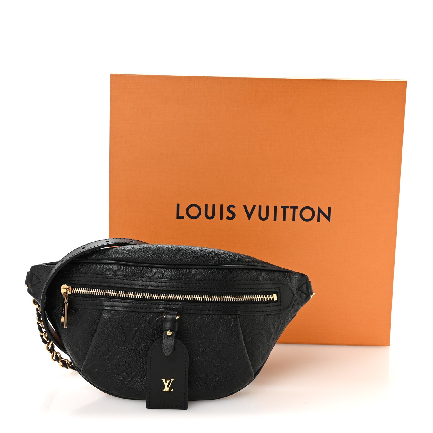 Louis Vuitton Empreinte High Rise Bumbag PM Black 9 of 9