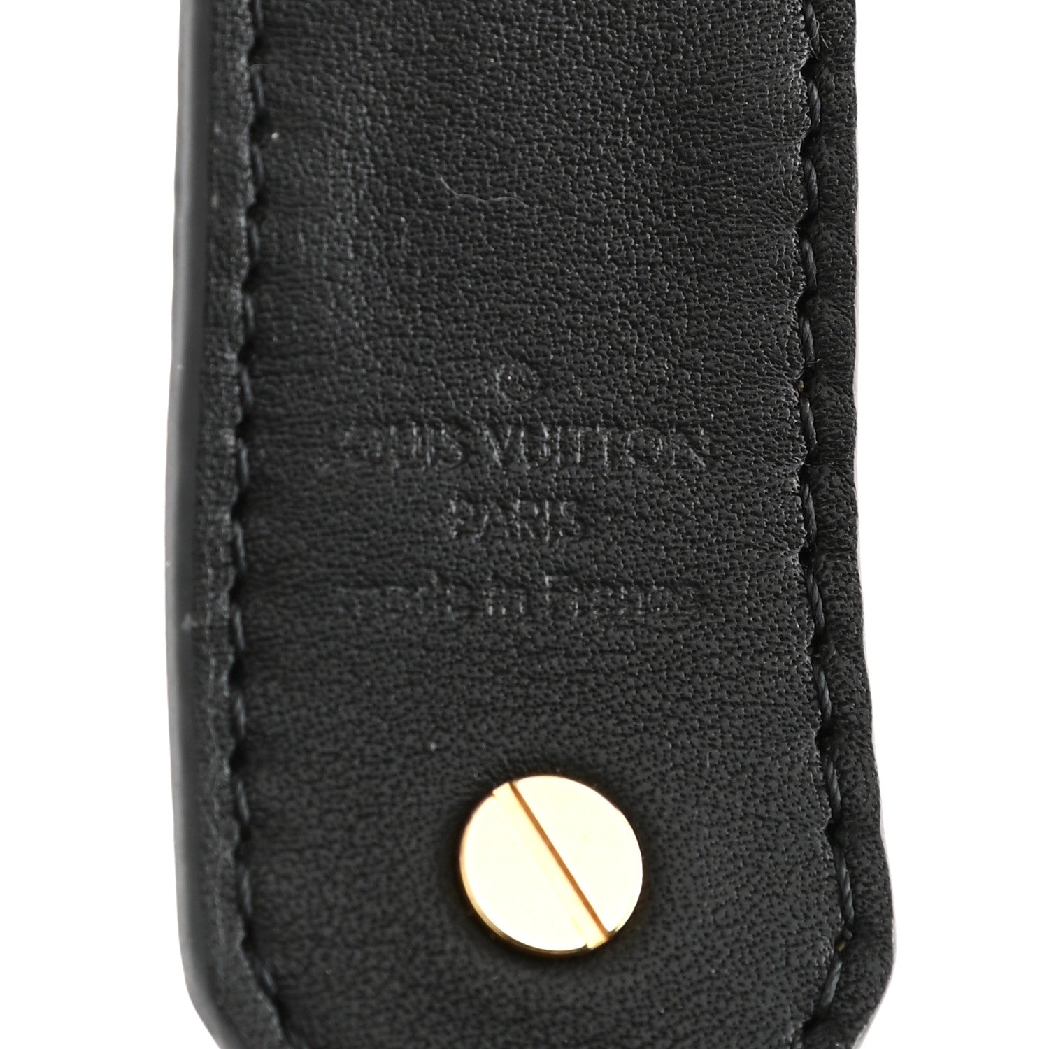 Louis Vuitton Reverse Monogram Bandouliere Shoulder Strap XL Black 4 of 5