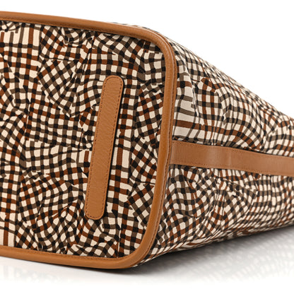 MCM Visetos Large Liz Reversible Shopper Tote Cognac 12 of 12