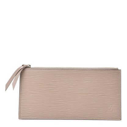 Louis Vuitton Epi Felicie Chain Wallet Zippered Insert Galet 1 of 6