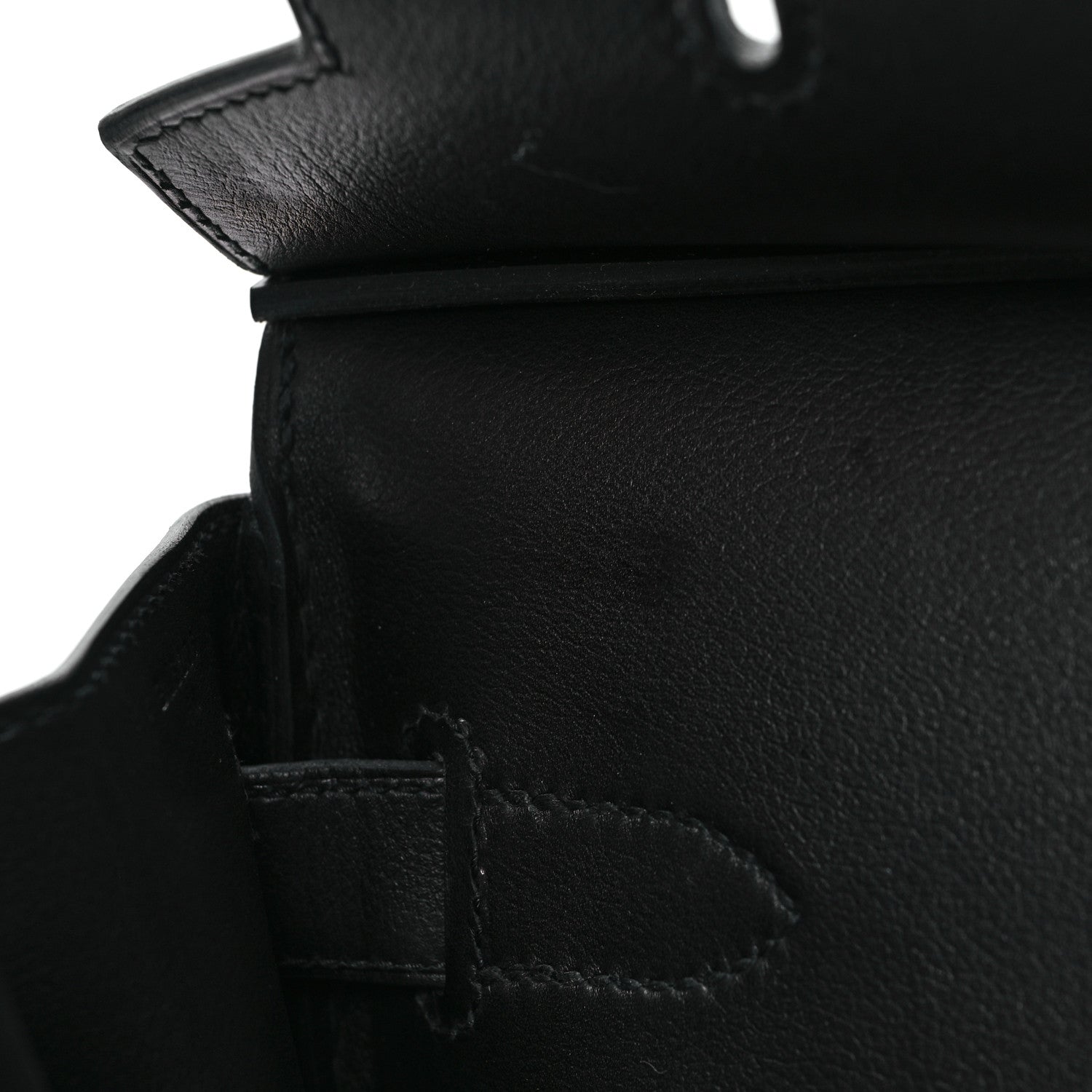 Hermes Veau Volupto Rock HAC Birkin 40 Black 12 of 13