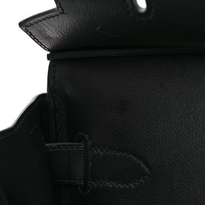 Hermes Veau Volupto Rock HAC Birkin 40 Black 12 of 13