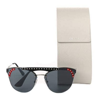 Prada Sunglasses SPR53U Black Silver 7 of 7