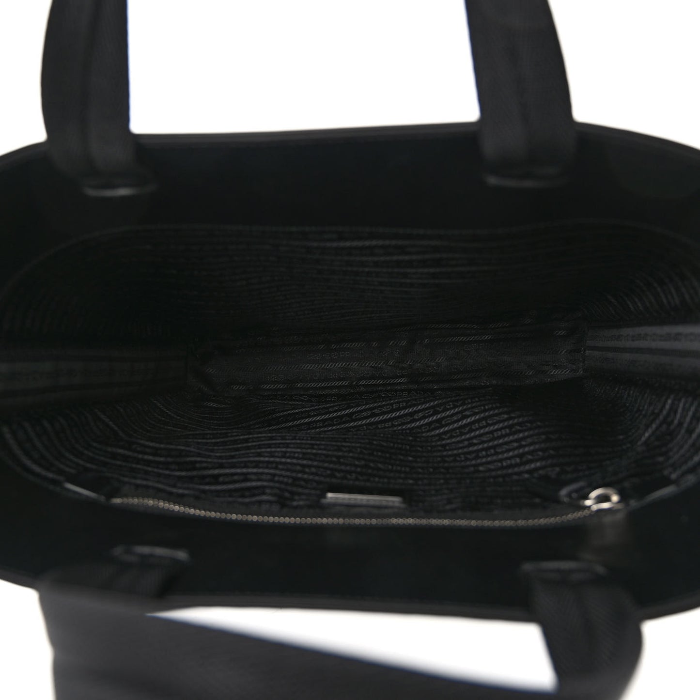 Metallic Spazzolato Embossed Tote Argento