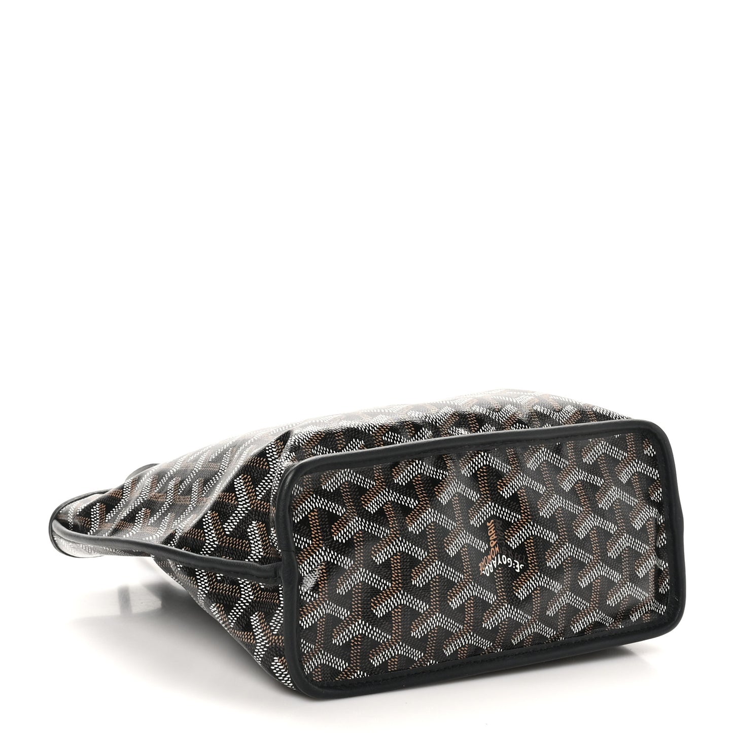 Goyardine Reversible Mini Anjou Black