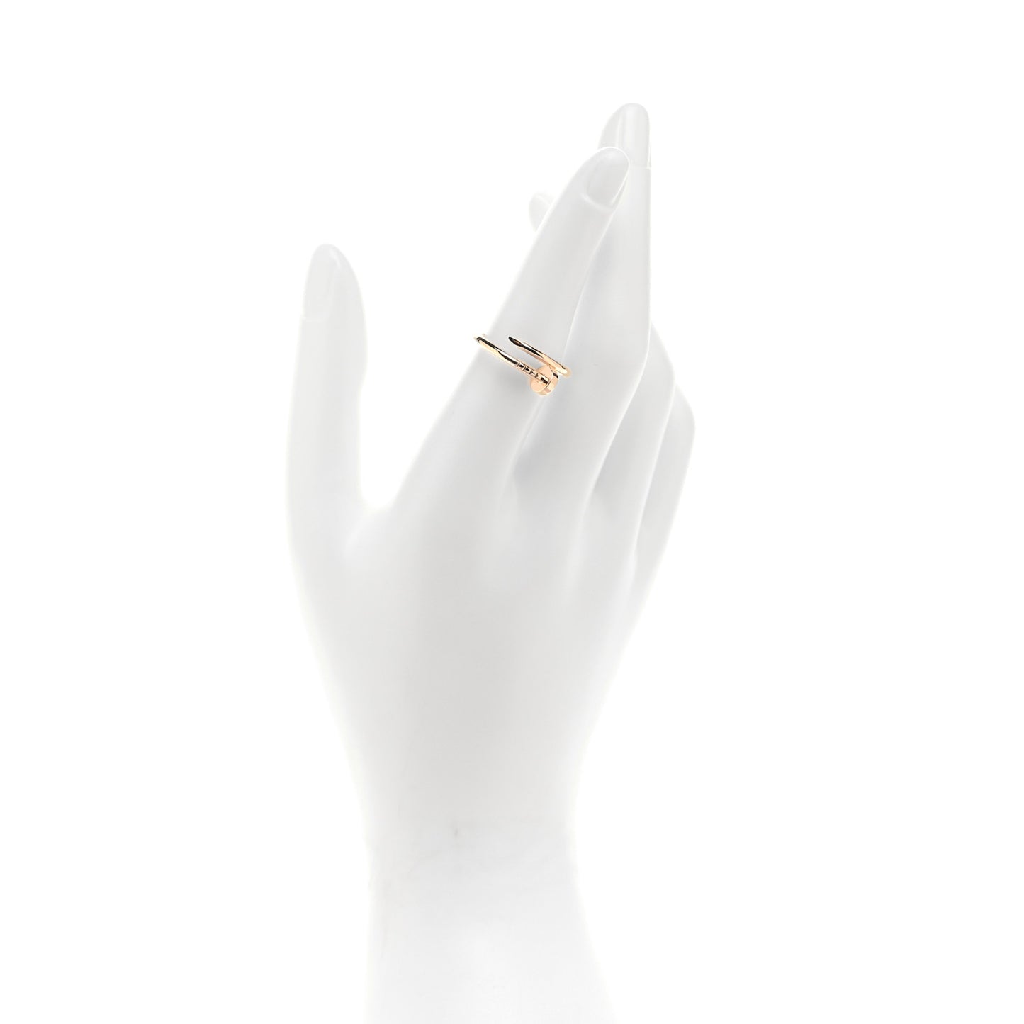 18K Yellow Gold Small Juste Un Clou Ring 56 7.5