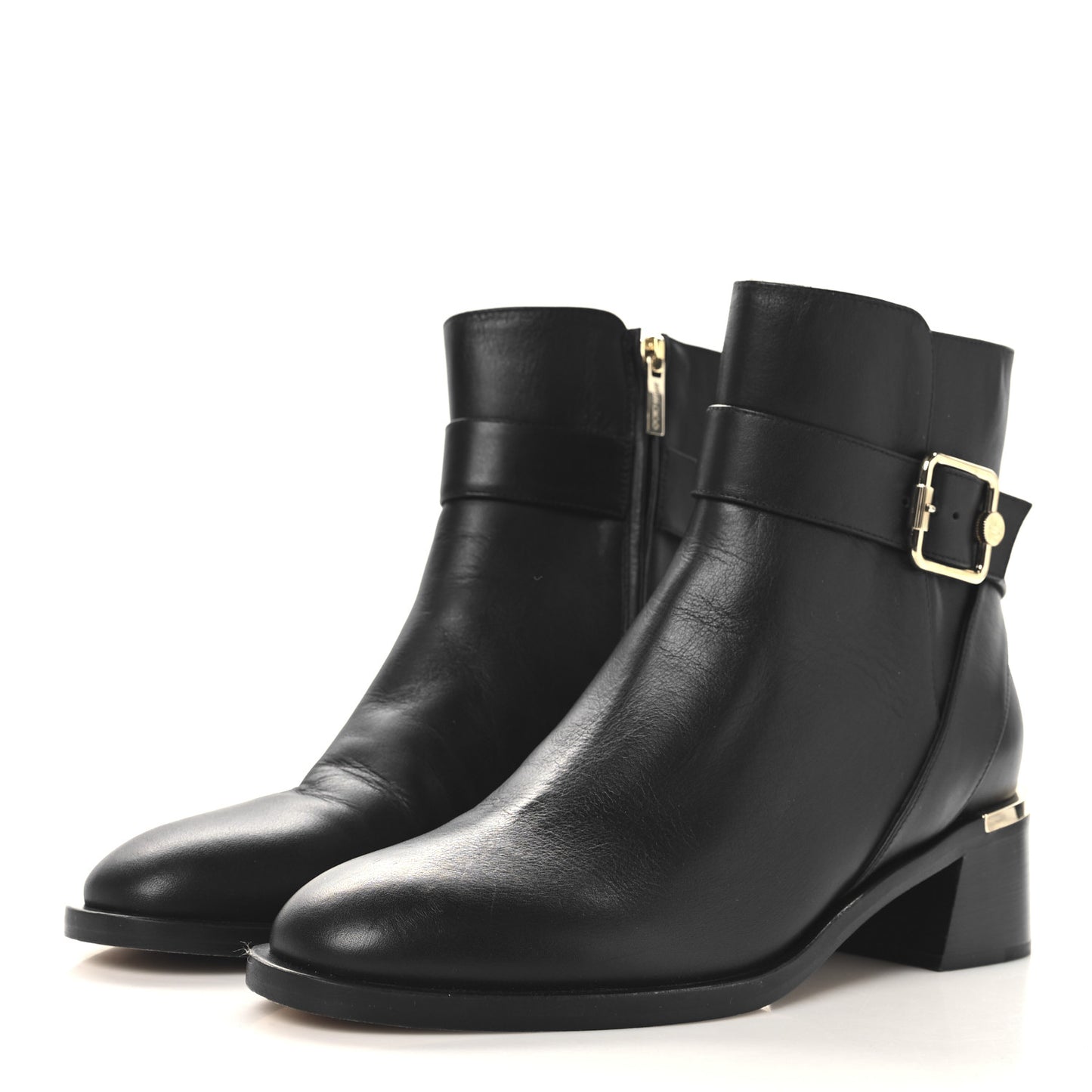 Calfskin Clarice 45 Boots 38 Black