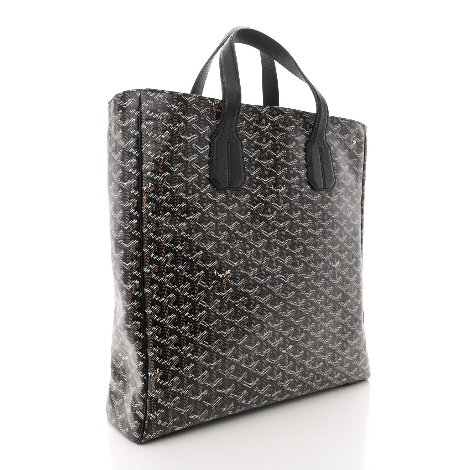 Goyard Goyardine Voltaire III Tote Black 3 of 10