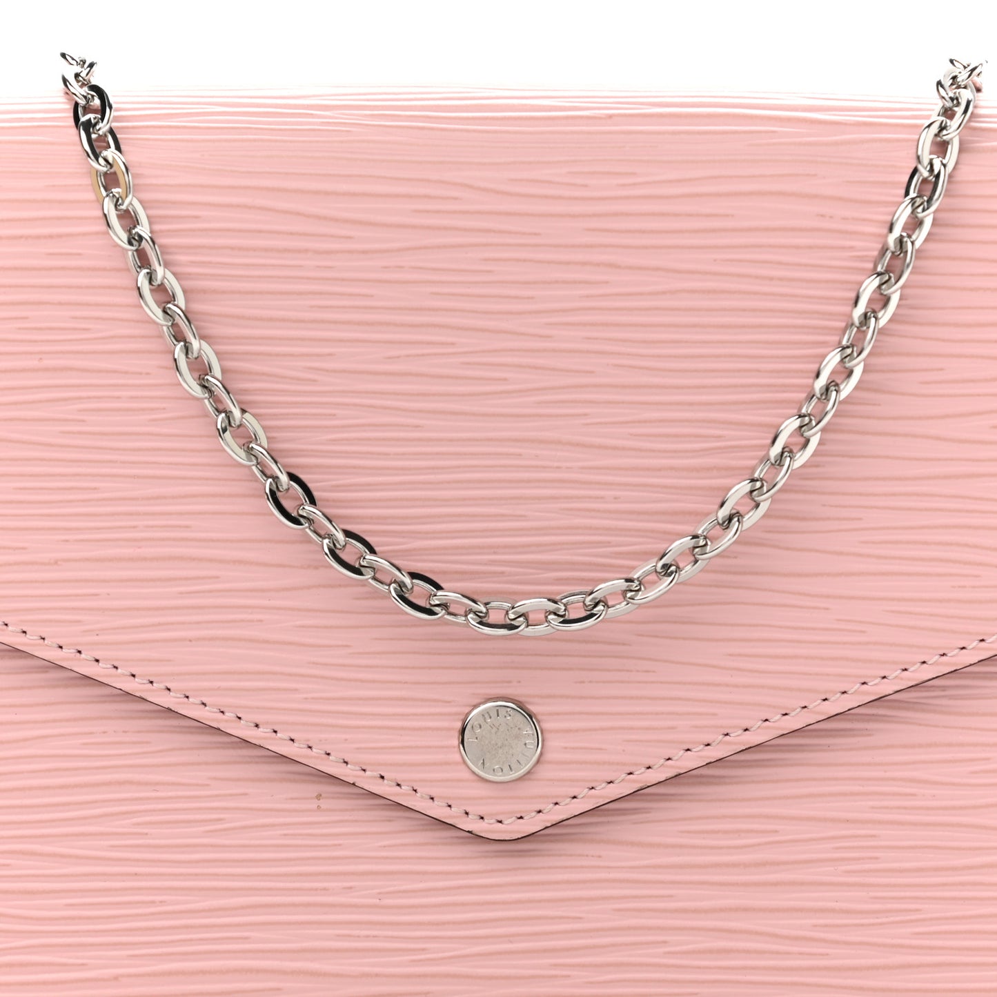 Epi Pochette Felicie Rose Ballerine