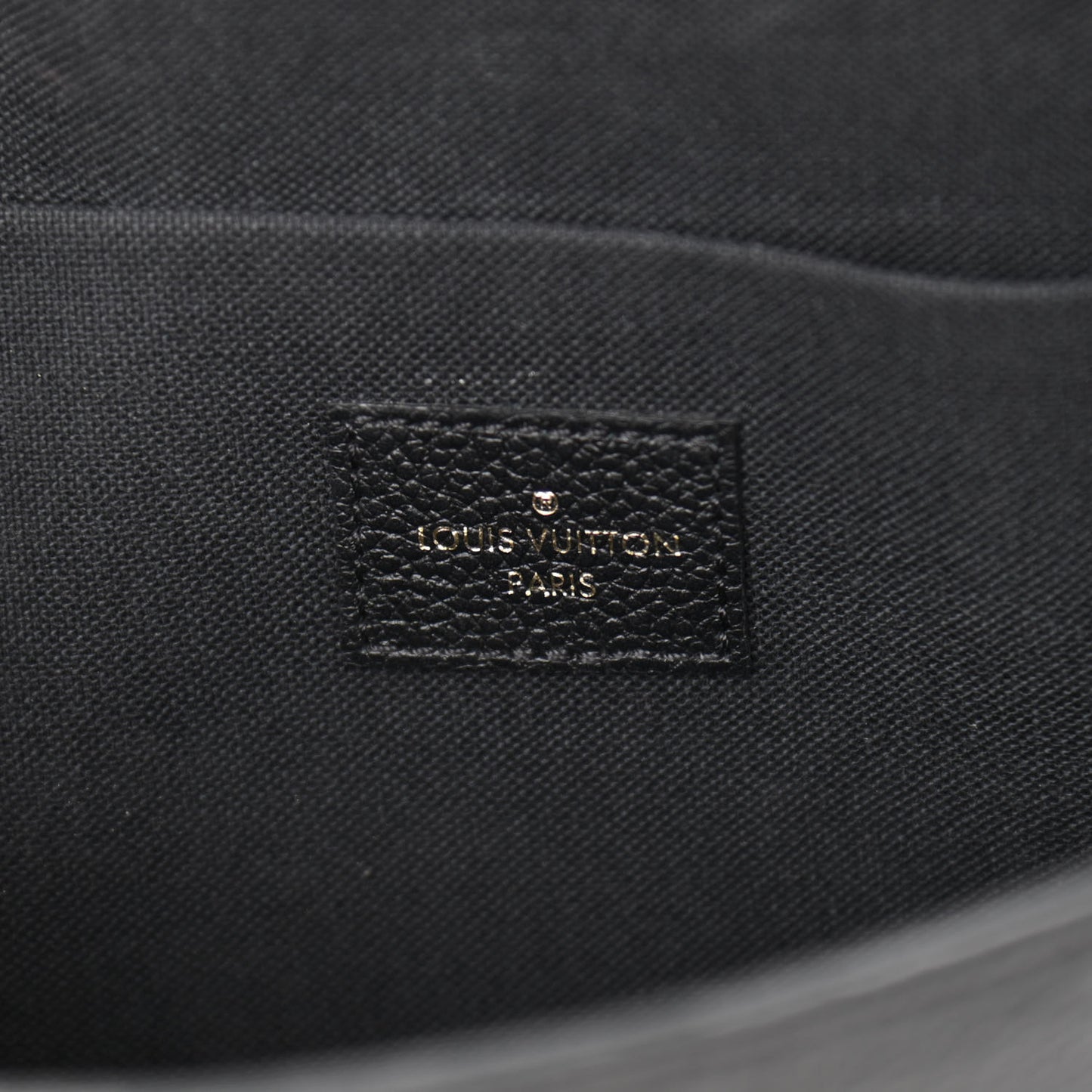 Empreinte Pochette Felicie Chain Wallet Black