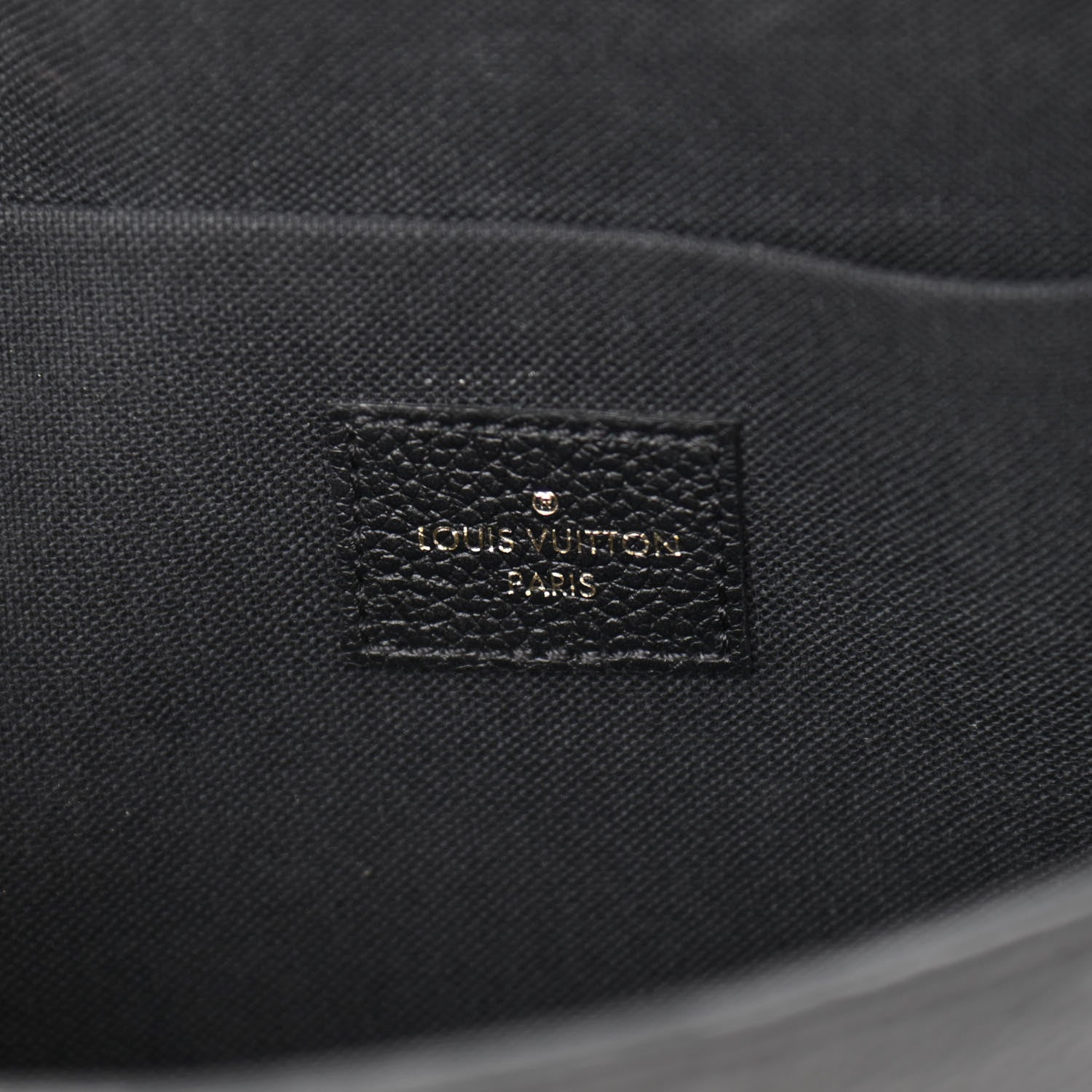 Louis Vuitton Empreinte Pochette Felicie Chain Wallet Black 7 of 13