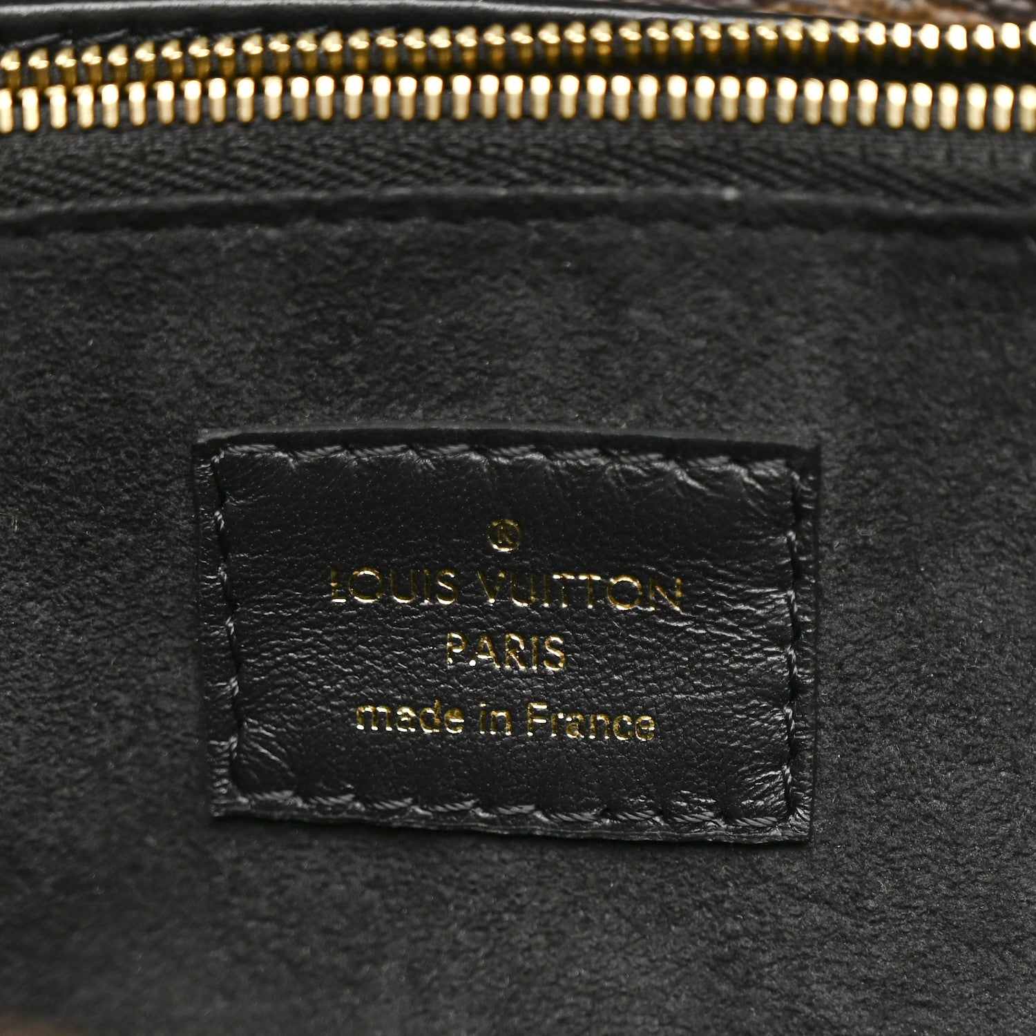 Louis Vuitton Grained Calfskin Monogram Double V Black 9 of 12