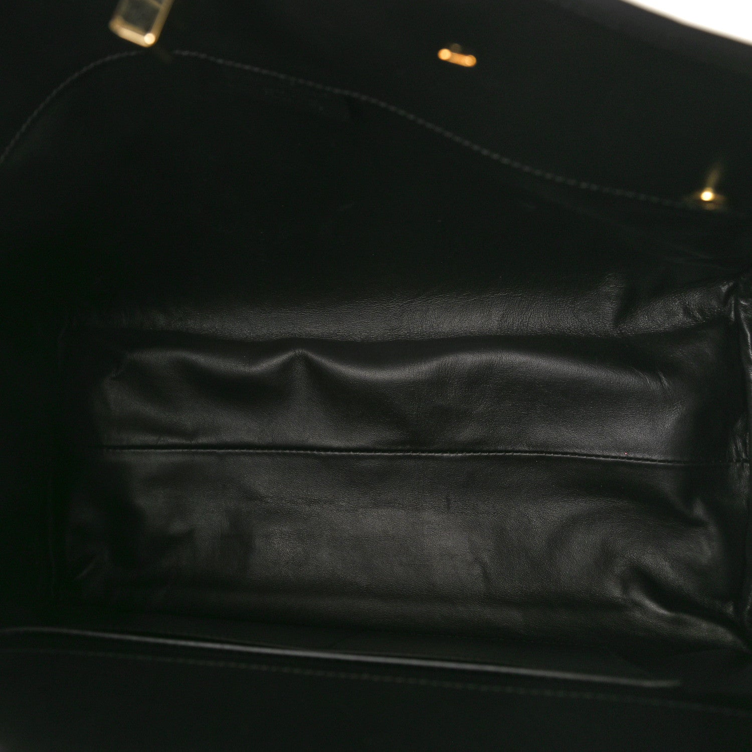 Salvatore Ferragamo Calfskin Large Studio Bag Black 6 of 10