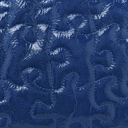 Chanel Patent Puzzle Tote Electric Blue 8 of 10